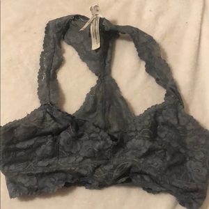 LAST CHANCE- Free People Grey Bralette